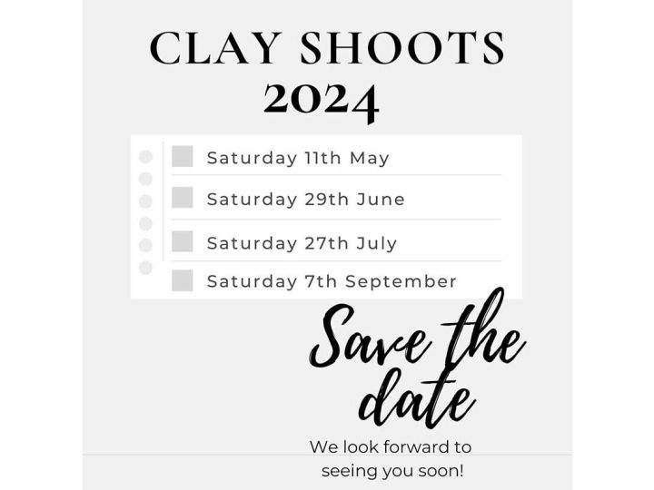 Clay Shoot | Saturday 11th May 2024