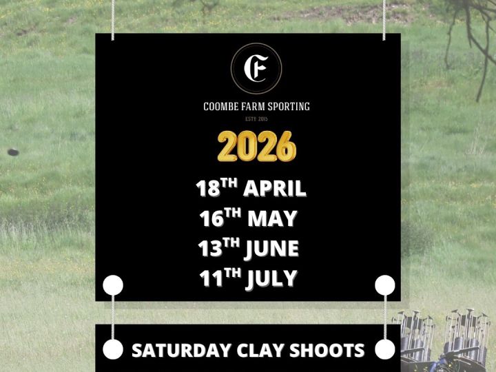 First Clay Shoot of 2026!! Saturday 18th April