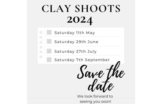 Clay Shoot | Saturday 11th May 2024