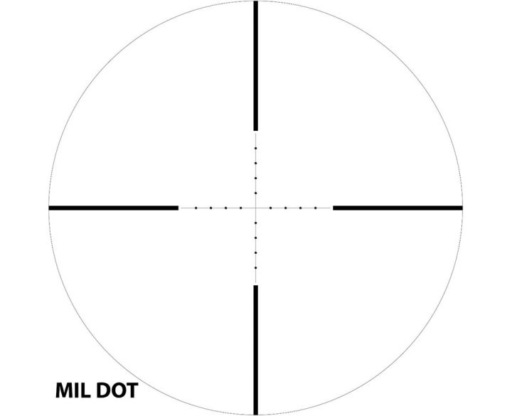 Valiant Lynx 6-24x50 Side Focus MilDot Illuminated