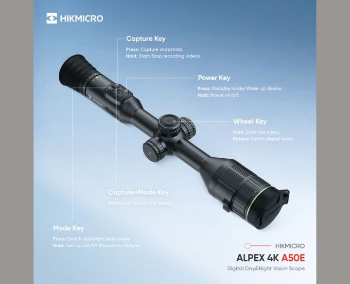 HIKMICRO Alpex 4K Day/Night Scope (A50E)