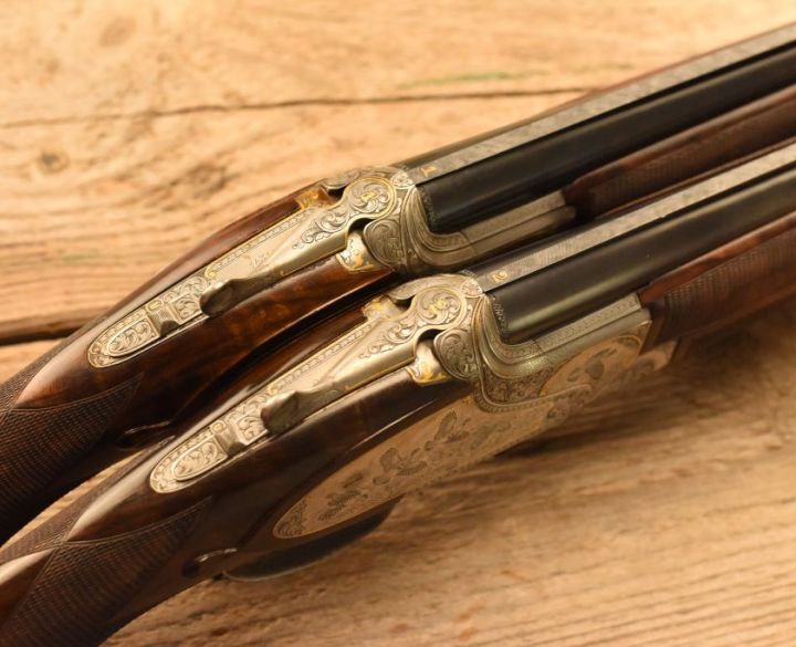 Browning B25 Custom Sideplate 12 gauge-3