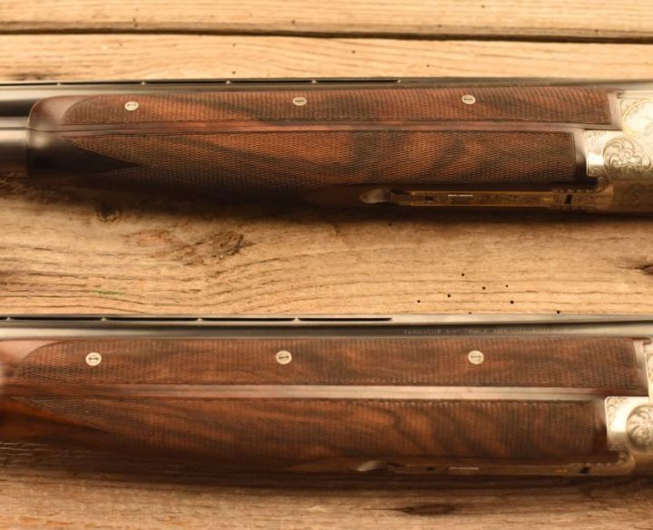 Browning B25 Custom Sideplate 12 gauge-9