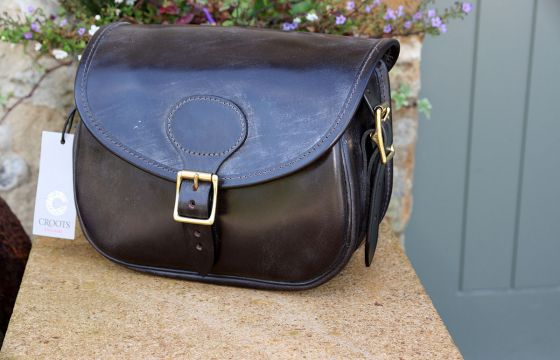 Croot  Cartridge Bag, Malton Bridle Leather