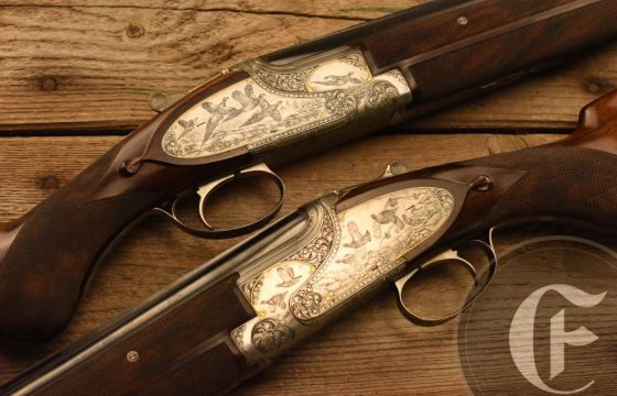 Browning B25 Custom Sideplate 12 gauge