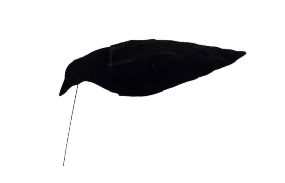 Sillosocks Velour Crow (Feeding) Decoy 12-pack